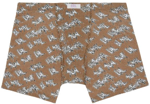 ERL Brown Cotton Boxers