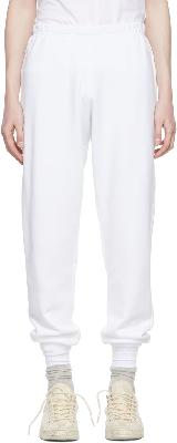 ERL White Cotton Lounge Pants