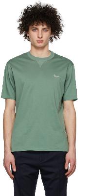 Ermenegildo Zegna Green Cotton T-Shirt