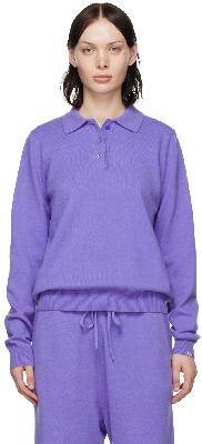 extreme cashmere Purple n°223 Be For Rugby Polo
