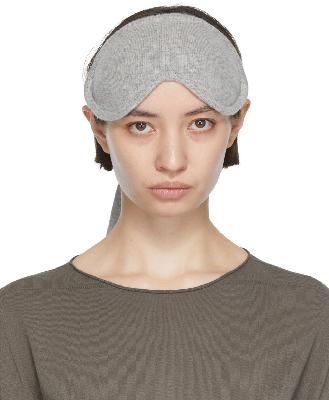 extreme cashmere Gray Cashmere n°135 Eye Mask