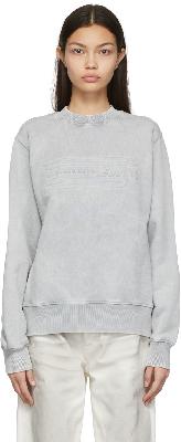Eytys Grey Austin Ivory Acid Sweatshirt