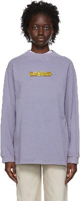 Eytys Purple Cotton T-Shirt