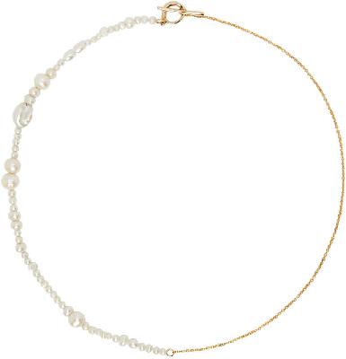 FARIS SSENSE Exclusive Gold Mini Mare Necklace