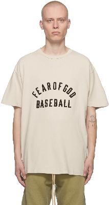 Fear of God Beige 'Baseball' T-Shirt