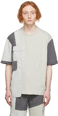 Feng Chen Wang Grey Patch T-Shirt