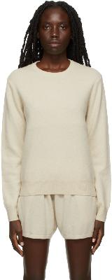Frenckenberger Off-White Mini Crewneck Sweater