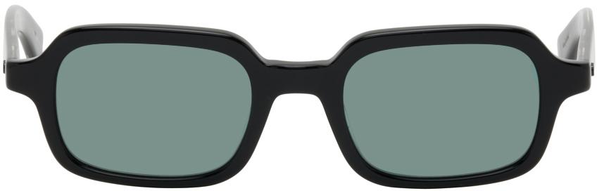 Garrett Leight Black Navarre Sunglasses