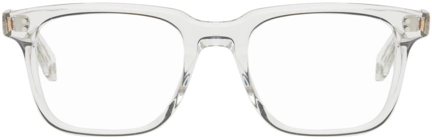 Garrett Leight Transparent Palladium Glasses
