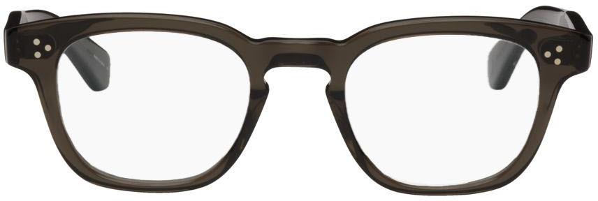 Garrett Leight Black Regent Glasses
