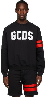 GCDS Black Logo Sweatshirt