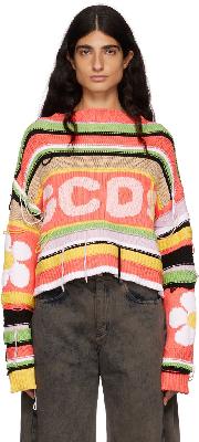 GCDS Multicolor Knit Sweater
