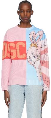 GCDS Pink One Piece Edition Shirahoshi Sweater