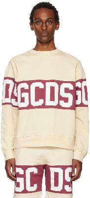 GCDS Off-White Band Sweatshirt
