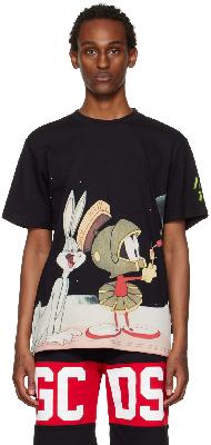 GCDS Black Bugs Bunny T-Shirt