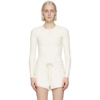 Gil Rodriguez SSENSE Exclusive Off-White Thermal Henley