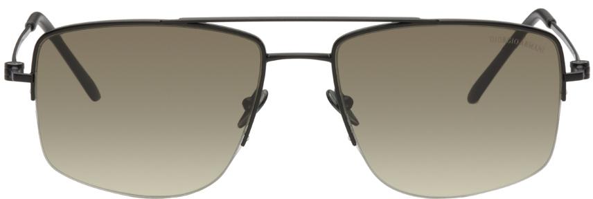Giorgio Armani Black Gradient Sunglasses