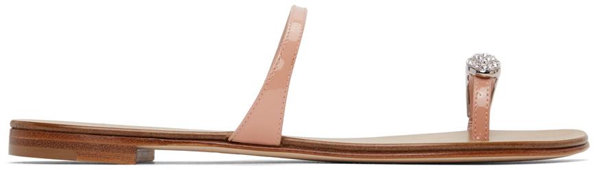 Giuseppe Zanotti Pink Ring Sandals