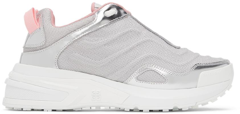Givenchy Silver GIV 1 Light Runner Sneakers
