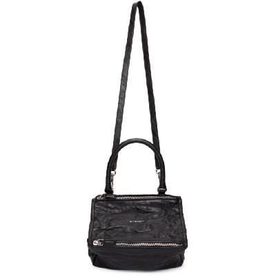 Givenchy Black Crinkled Small Pandora Bag
