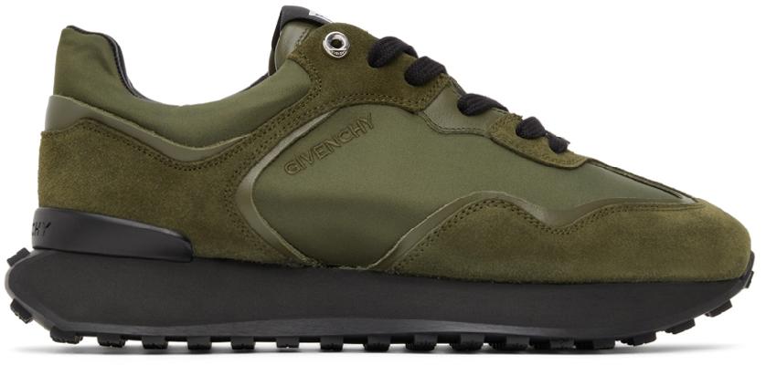 Givenchy Green GIV Sneakers