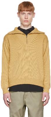 GR10K Yellow Cotton Sweater