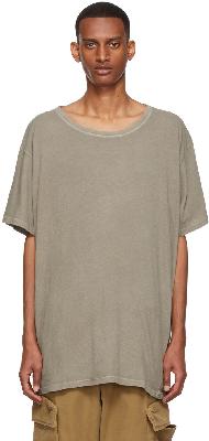 Greg Lauren Green Cotton T-Shirt