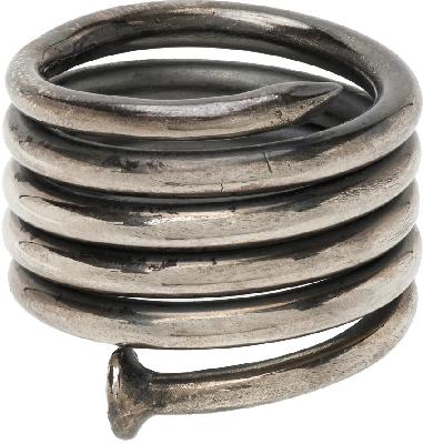 Guidi Silver Spiral Ring