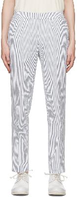 Harmony Blue Cotton Trousers