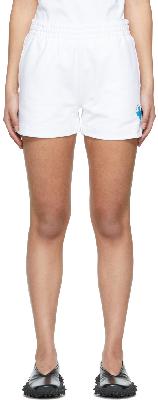 Helmut Lang White Lifeguard Shorts