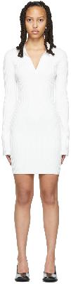 Helmut Lang White Polo Dress