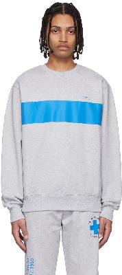 Helmut Lang Grey Cotton Sweatshirt