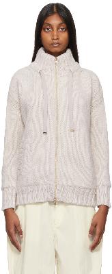 Herno Off-White Knit Jacket
