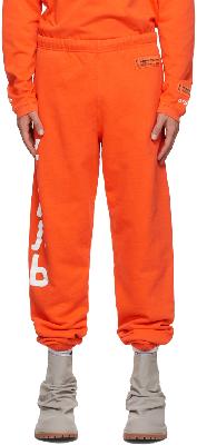 Heron Preston Orange Style Lounge Pants