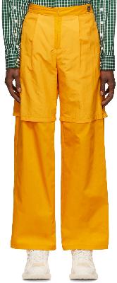 Hood by Air Yellow Cotton Trousers