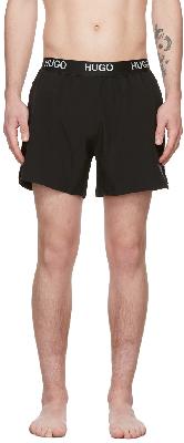 Hugo Black Nite Swim Shorts