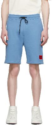 Hugo Blue Cotton Shorts