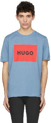 Hugo Blue Cotton T-Shirt