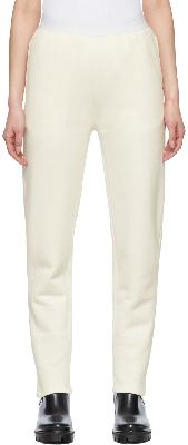Hugo White Cotton Lounge Pants