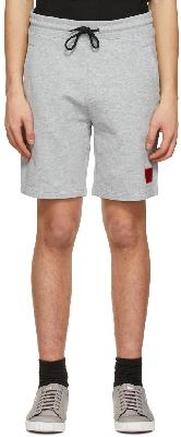 Hugo Grey Cotton Shorts