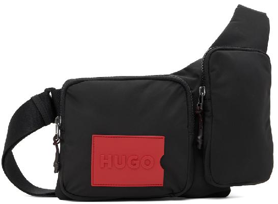 Hugo Black Kent Messenger Bag