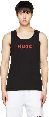 Hugo Black Logo Tank Top