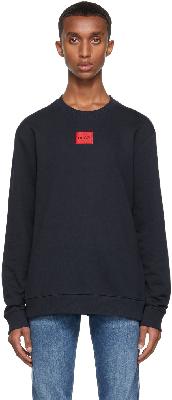 Hugo Navy Diragol212 Sweatshirt