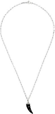 Isabel Marant Silver & Black Aimable Necklace