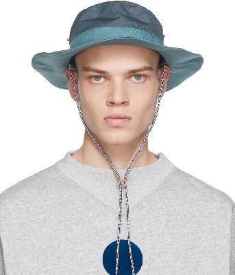 Isabel Marant Blue Cavianoh Bucket Hat