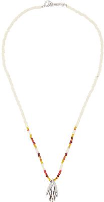 Isabel Marant Off-White Beaded Necklace