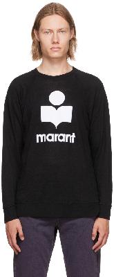 Isabel Marant Black Kieffer Long Sleeve T-Shirt
