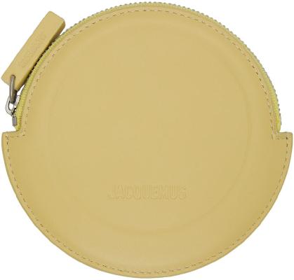 Jacquemus Yellow 'Le Rond' Wallet