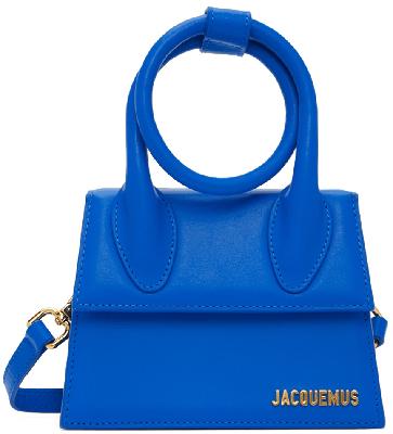 Jacquemus Blue La Montagne 'Le Chiquito Nœud' Bag