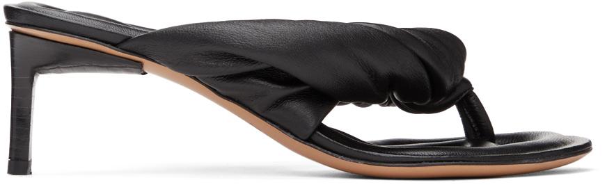 Jacquemus Black 'Les Sandales Mari' Sandals